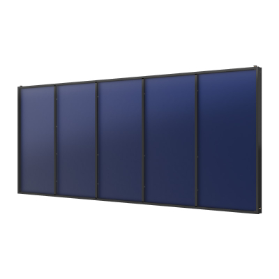 고성능 통합 대형 평판 수집기